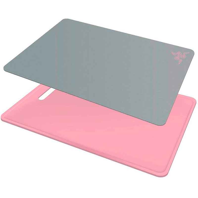 KIT Gamer RAZER Teclado HUNTSMAN + Mouse Basilisk + Mouse Pad INVICTA Quartz Rosa