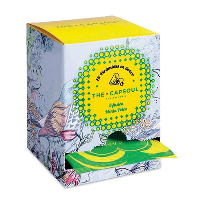 Pirámides Ensobradas de Infusión Menta Poleo