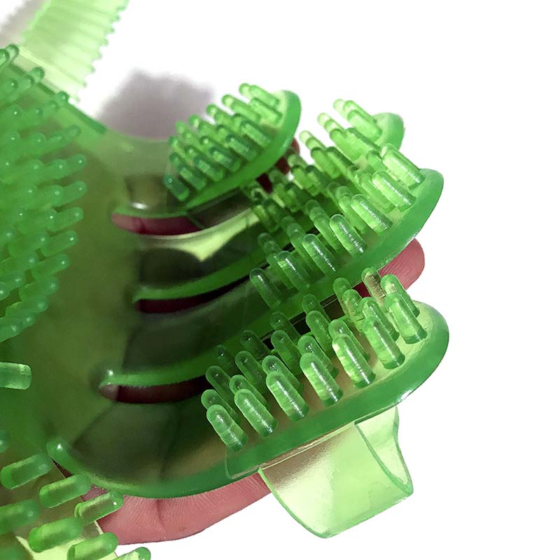 Guante Para Bañar Perros Manopla Baño Mascotas Quitapelo Seco O Mojado