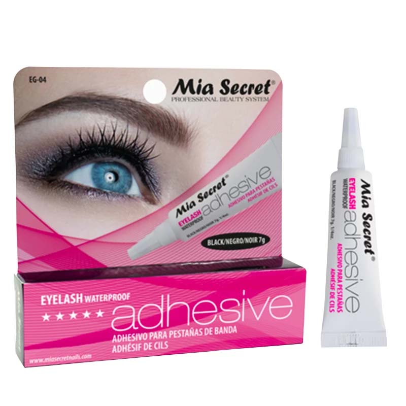 Pegamento para pestañas negro para pestañas Mia Secret 1 Pza