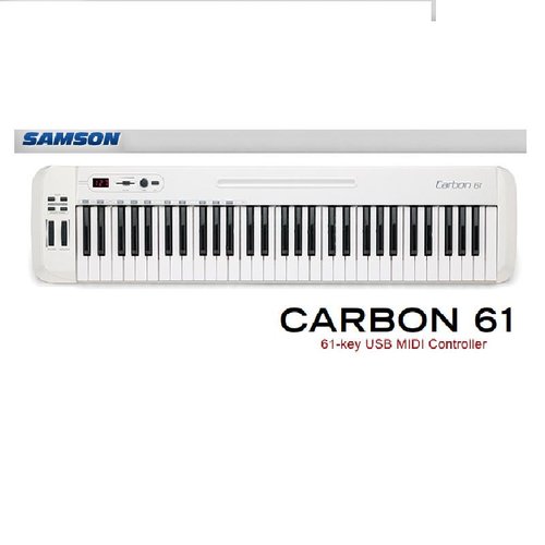Controlador Midi Usb Samson Carbon 61