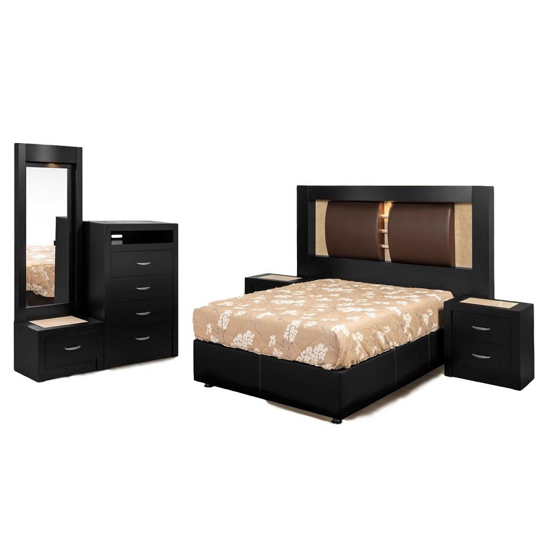 Recamara Lisboa King Size - Chocolate - Kessa