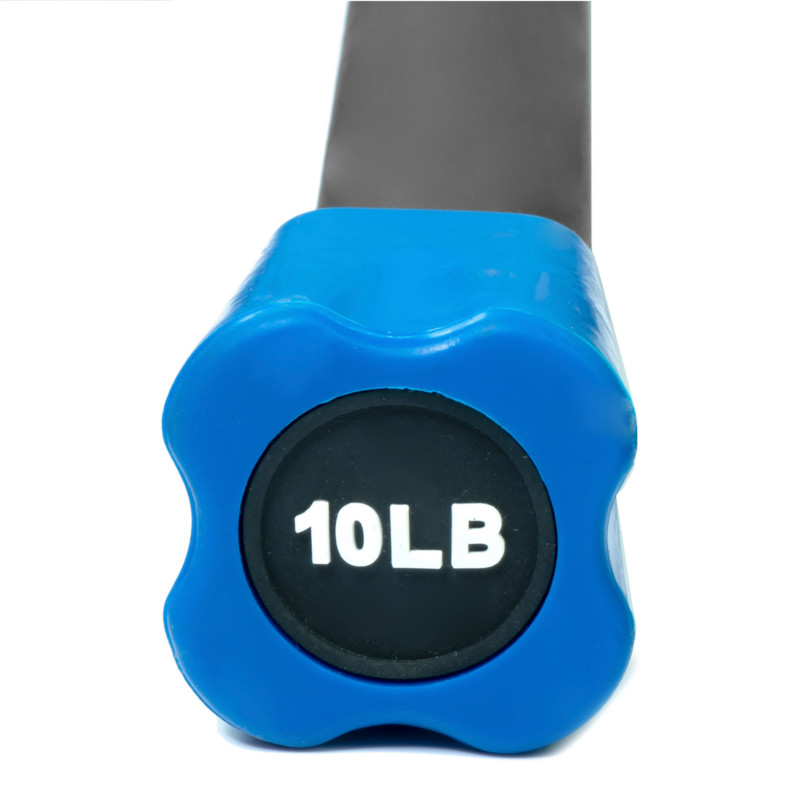 Barra con Peso Integrado Fuerza Gym Crossfit Funcional 10 Lb