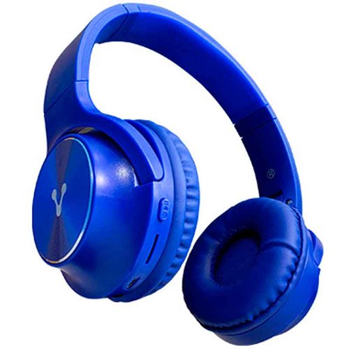 Diadema VORAGO HPB-200 Plegable Bluetooth 3.5MM Azul HPB-200-BL