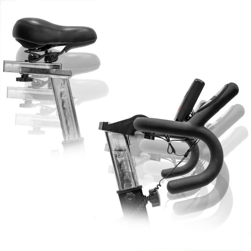 Bicicleta Spinning Uso Rudo Fitness Profesional Rueda 18 kg