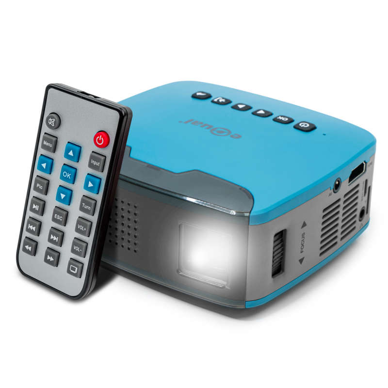 Mini-proyector Portatil con entradas HDMI Aux SD USB Aux