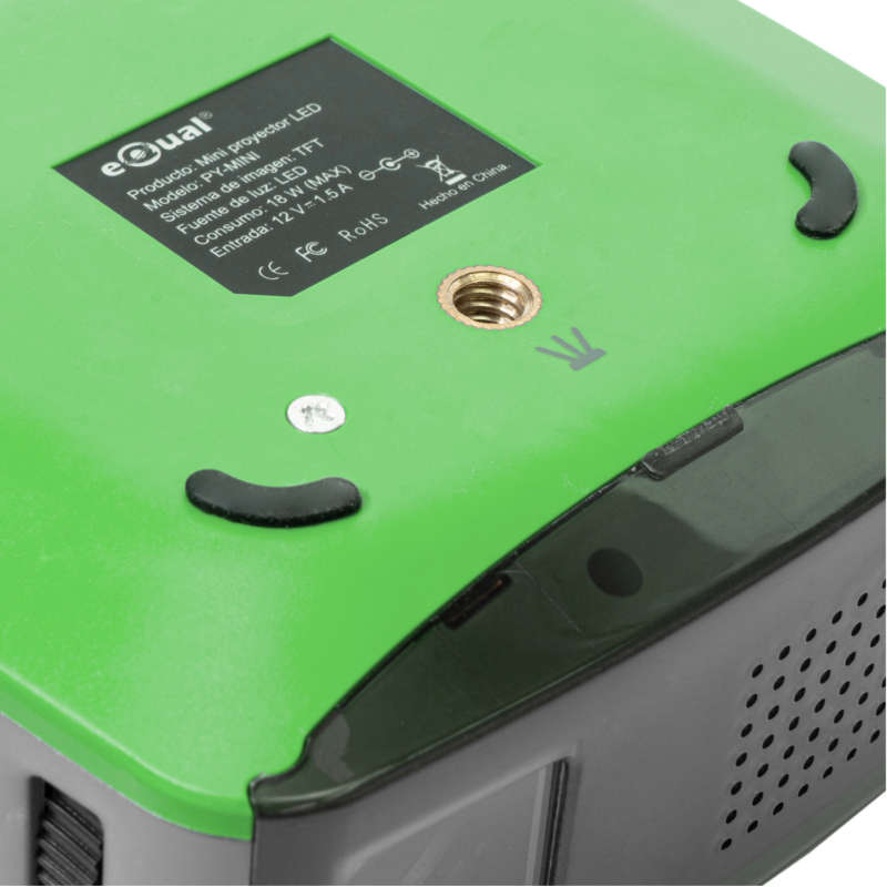 Mini-proyector Portatil con entradas HDMI Aux SD USB Aux