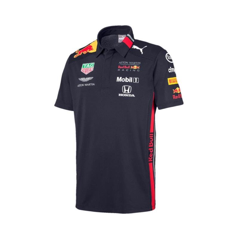 Playera polo Oficial para hombre Team Red Bull Racing NUEVO
