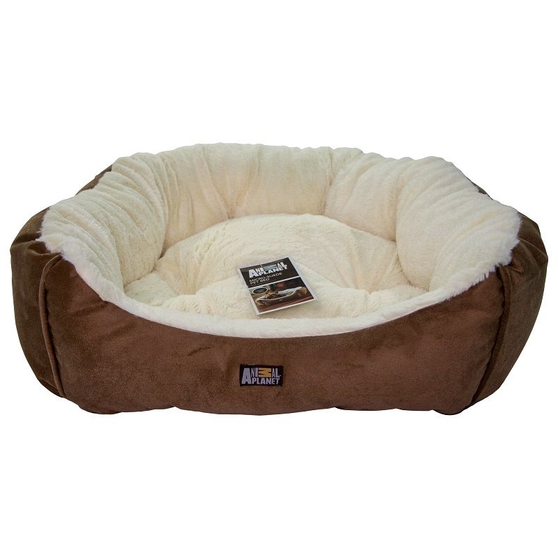 Pequeña Cama De Mascota Suede Arena
