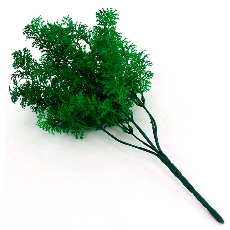 Planta Cipres Rama Pino Verde Medio Artificial Para Decorar 78 cm de largo