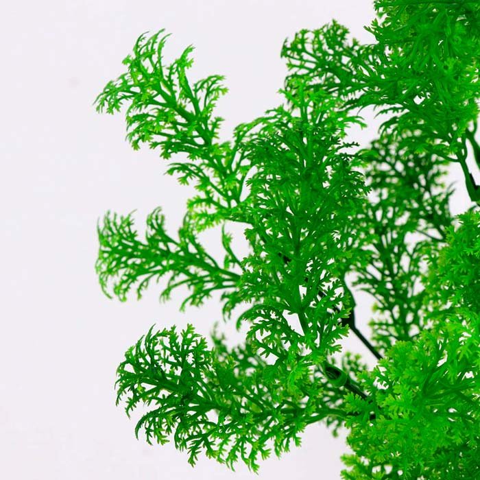 Planta Cipres Rama Pino Verde Claro Artificial Para Decorar 30 cm de largo