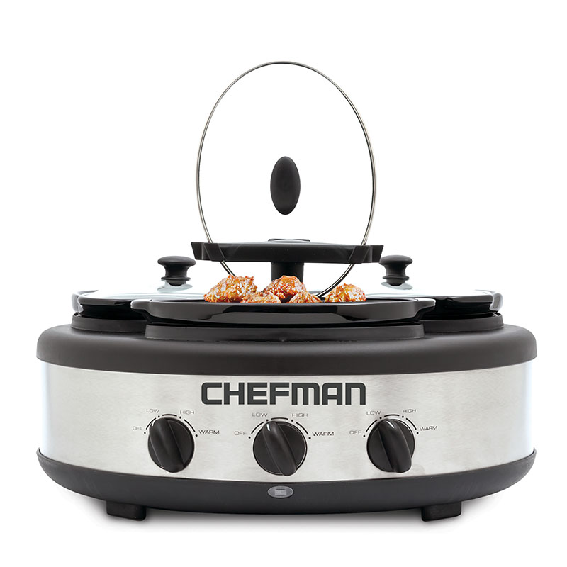 Buffetera / Triple Slow Cooker Chefman
