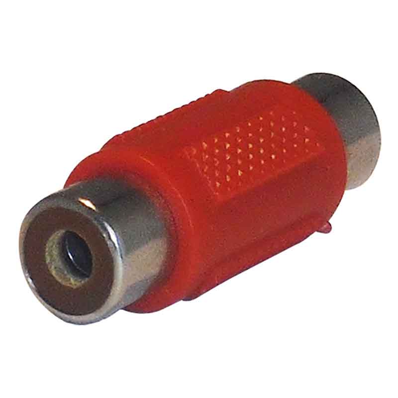 Conector Barril Rca Hembra Para Unir Cables Audio Y Video