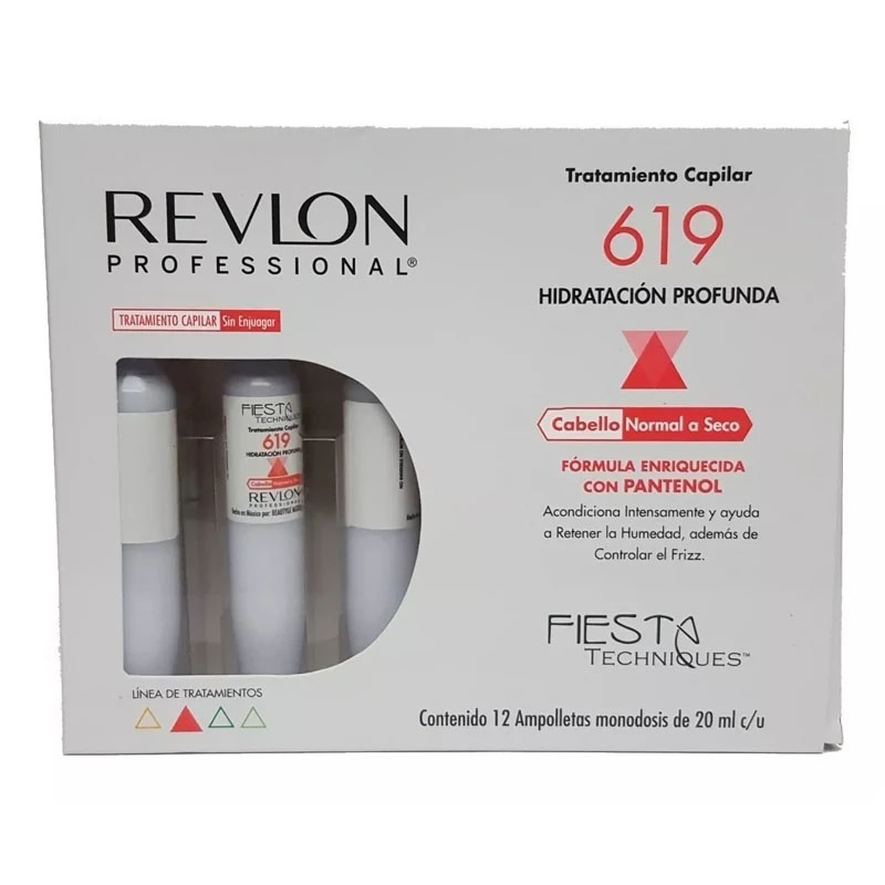 Fiesta Ampolletas Capilar Hidratante 619