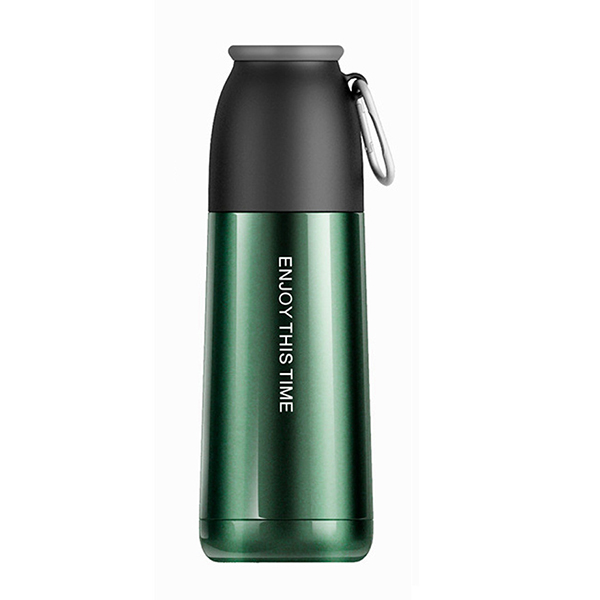 Termo Vaso Taza Deportivo Acero Inoxidable Antiderrames Uso Oficina Escolar Hogar Campar Exterior Ciclismo 500ml