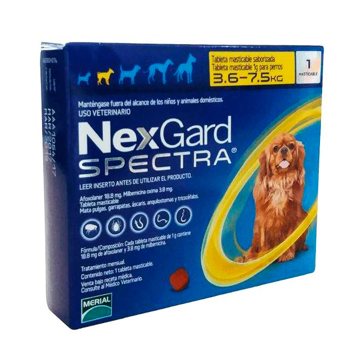 Nexgard Spectra Prix 3 5-7 5 Kg