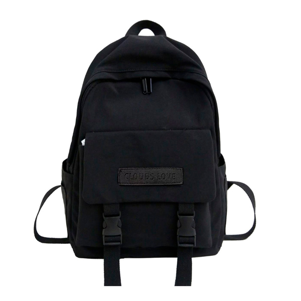 MOCHILA BACKPACK BOLSA JUVENIL POLYESTER IMPERMEABLE VARIOS COMPARTIMENTOS PRACTICA MODA DAMA