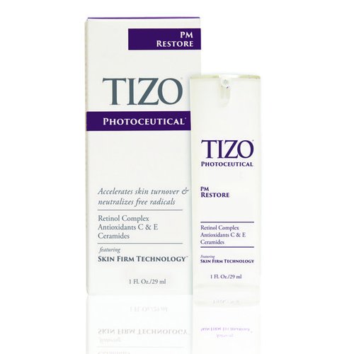 Crema de noche TiZO Photoceutical PM Restore con Retinoles y Ceramidas 