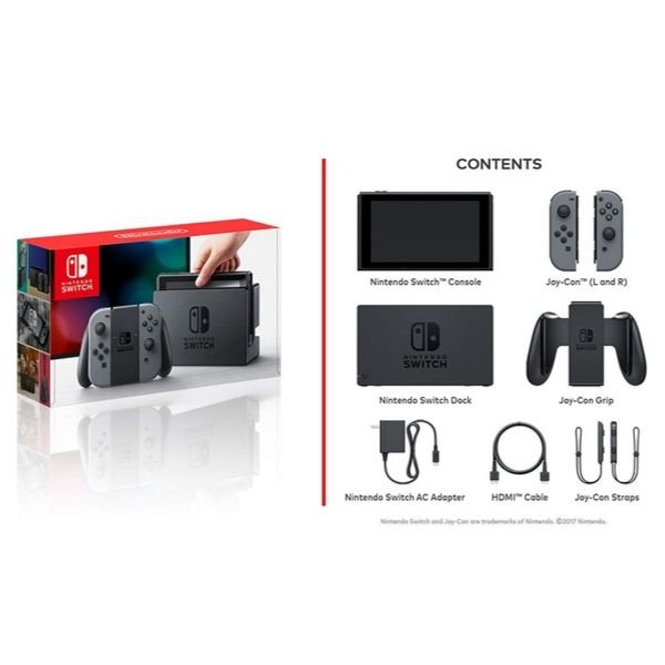 Consola Nintendo Switch Gray - Standard Edition