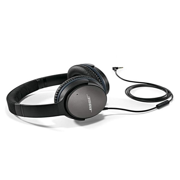 Audífonos Bose QuietComfort 25 con Cancelación de Ruido para Apple, Negro