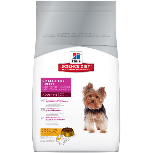 Hills Science Diet Alimento Para Perro Adulto Razas Pequeñas Y Mini 7 Kg