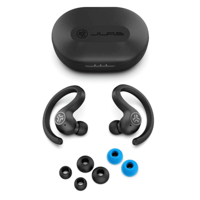Audífonos Bluetooth Negros Modelo JBuds Air Sport Marca JLAB 