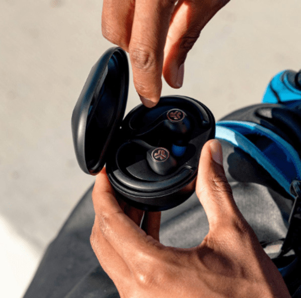 Audífonos Bluetooth Negros Modelo JBuds Air Sport Marca JLAB 