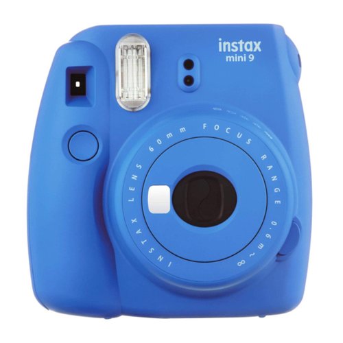 Cámara Instantánea Fujifilm Instax Mini 9 Azul Cobalto -Producto reacondicionado-