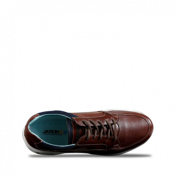 Jarking Zapato Casual para Hombre Budapest Para Pies Delicados