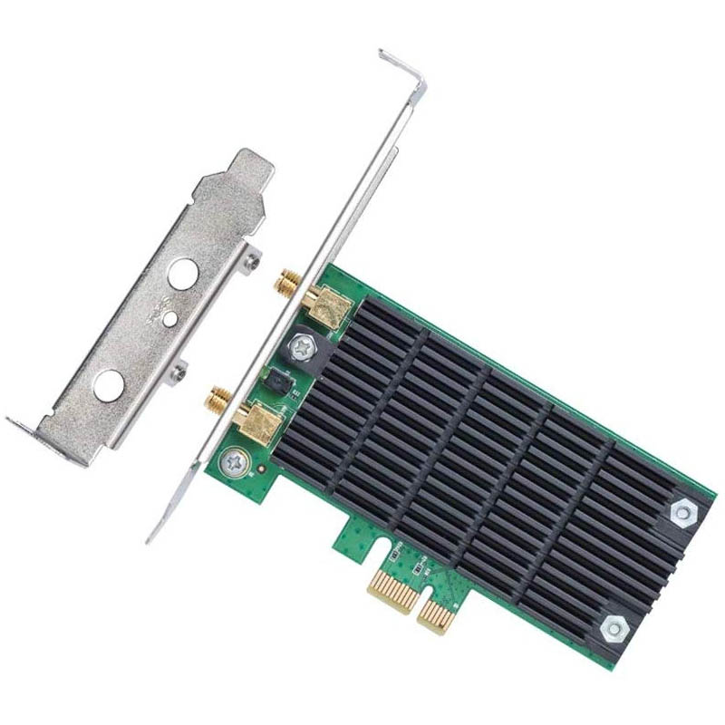 ADAPTADOR TPLINK ARCHER T4E 867MBPS A 5 GHZ 300MBPS A 2.4GHZ PCI EXPRESS