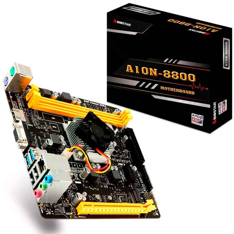 Amd Fx 8800p Radeon R7 12 Compute Cores 4c 8g Kit Actualizacion Gamer Biostar A10n-8800e Ddr4 Amd Fx-8800p Radeon R7