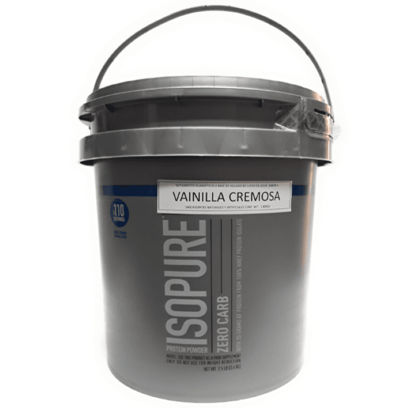 Proteína Cero Carbohidratos Isopure con 7.5 libras sabor Vainilla