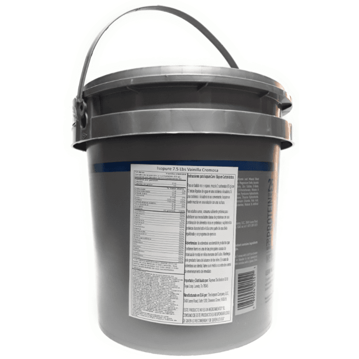 Proteína Cero Carbohidratos Isopure con 7.5 libras sabor Vainilla