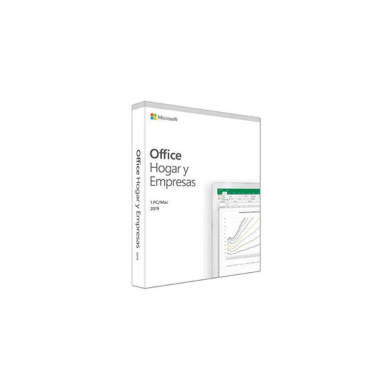 LICENCIA MICROSOFT OFFICE HOME AND BUSINESS 2019 T5D-03260 ESPAÑOL LICENCIA PERPETUA