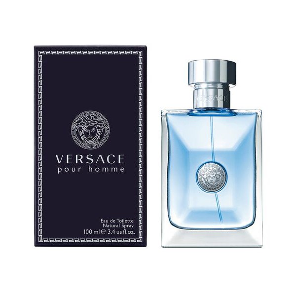 Perfume Pour Homme Para Hombre de Versace Eau De Toilette 100ML