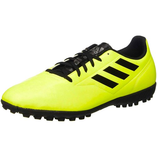 Zapatos de Futbol Pasto Sintético Adidas Conquisto AQ4330 Amarillo Hombre