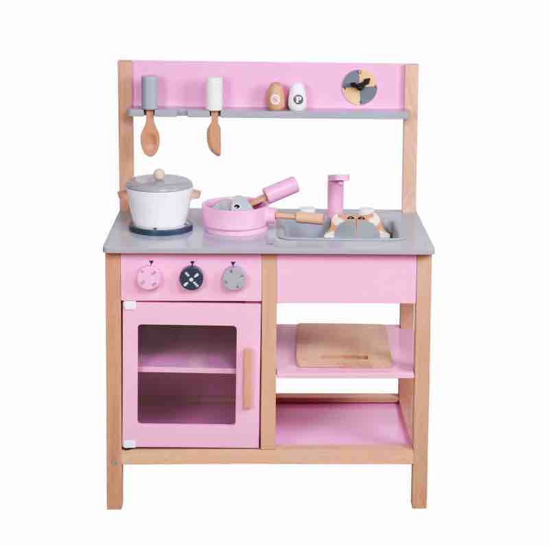 Cocinita de madera infantil