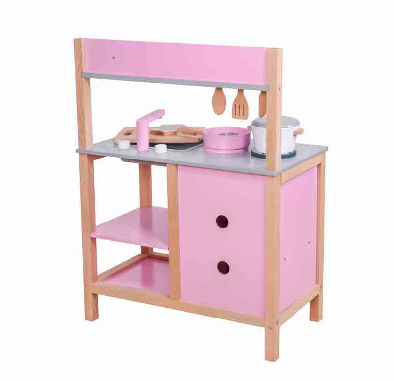 Cocinita de madera infantil