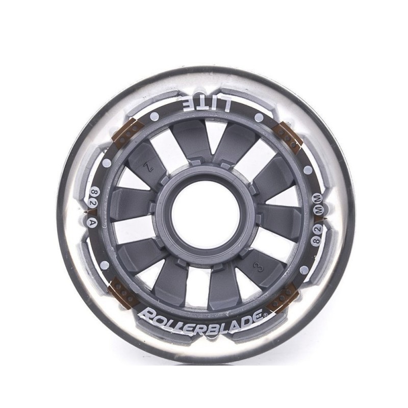 Pack Ruote Rollerblade 84mm/84A | Con Cuscinetti SG7 E Distanziali - Foto 2