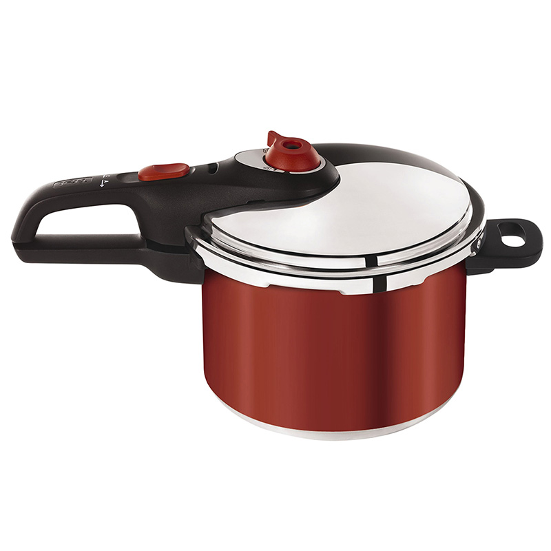 Olla de Presión T-Fal Secure 7.6L Rojo