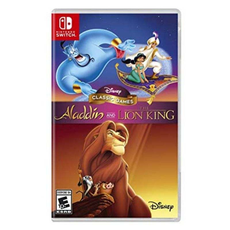 Aladdin Y El Rey León Disney Classic Games NSW 