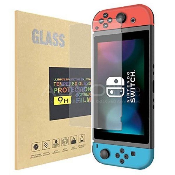 Mica Cristal Templado 9H Antirayón Para Nintendo Switch