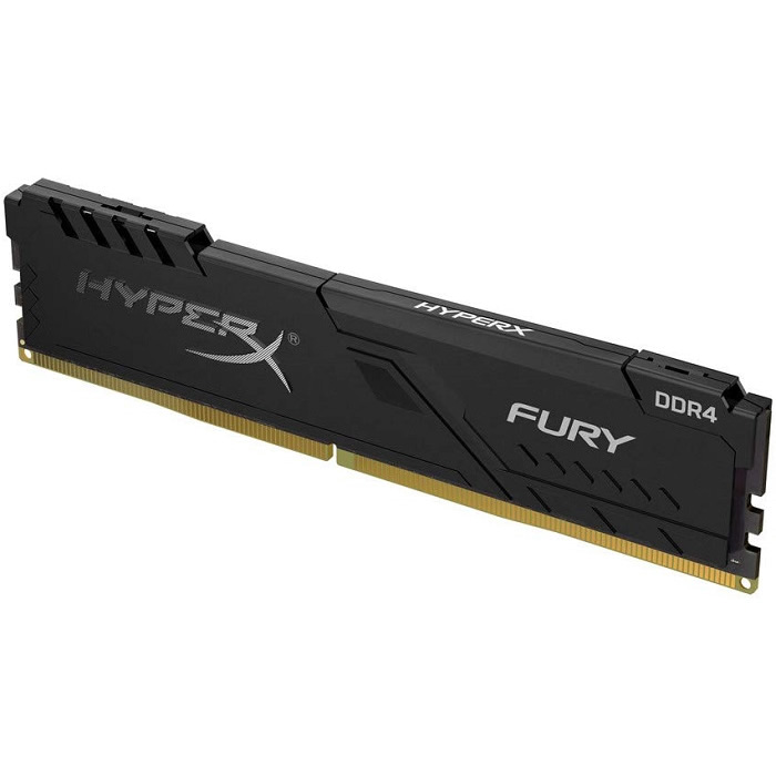Memoria Ram DDR4 Kingston HyperX Fury 2400MHz 8GB PC4-19200 Negra HX424C15FB3/8