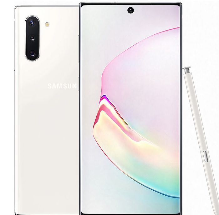 Celular Samsung Note 10 256GB 8GB RAM Desbloqueado Nuevo Nacional AURA GLOW SILVER