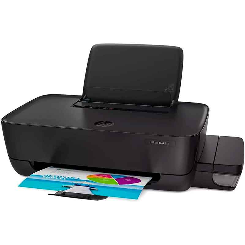 Impresora HP Ink Tank 115 USB 8 ppm Color Tinta Continua 2LB19A 