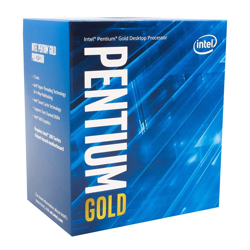 PROCESADOR INTEL PENTIUM GOLD G5400 3.7GHZ 4M 1151 BX80684G5400