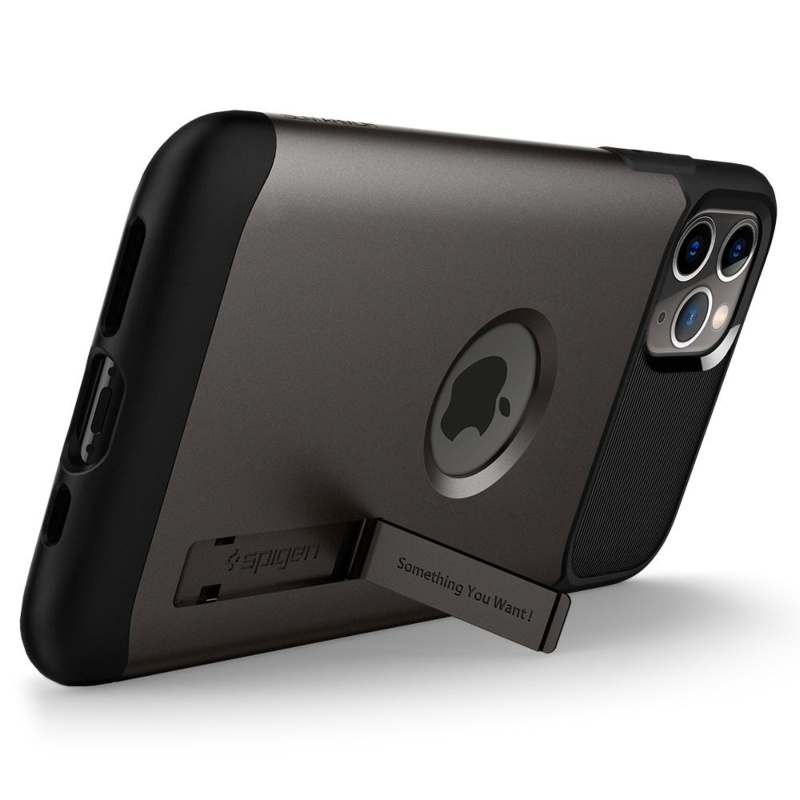 Funda Gunmetal Slim Armor iPhone 11 PRO MAX Spigen