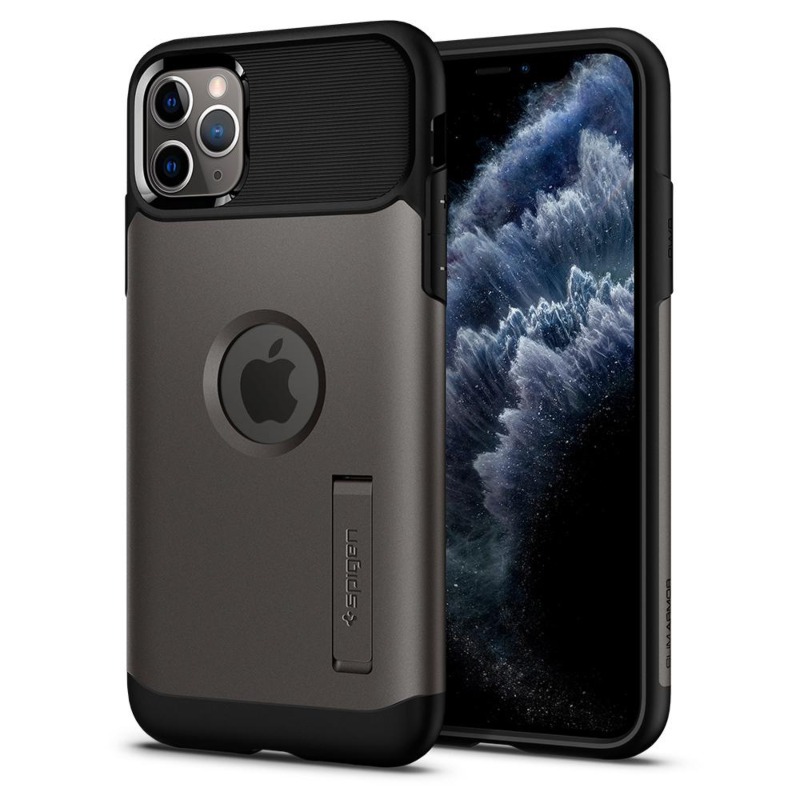 Funda Gunmetal Slim Armor iPhone 11 PRO MAX Spigen