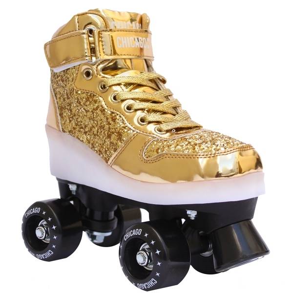 Patines Chicago Shiny Originales Dorado