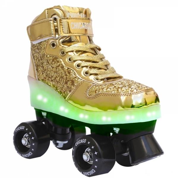 Patines Chicago Shiny Originales Dorado